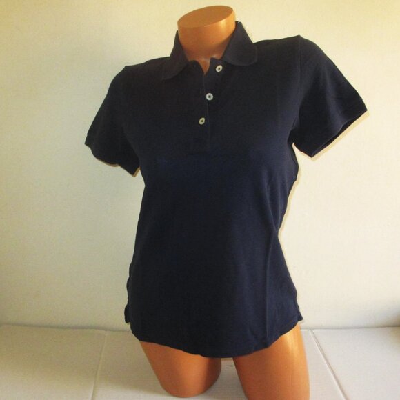 RENWICK Golf Pima Cotton Polo Shirt Size XS Short Sleeve Solid Pique Navy $90 - Picture 6 of 9